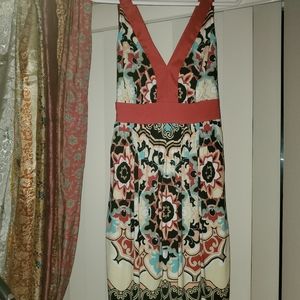 Super cute mini dress. Back bow.